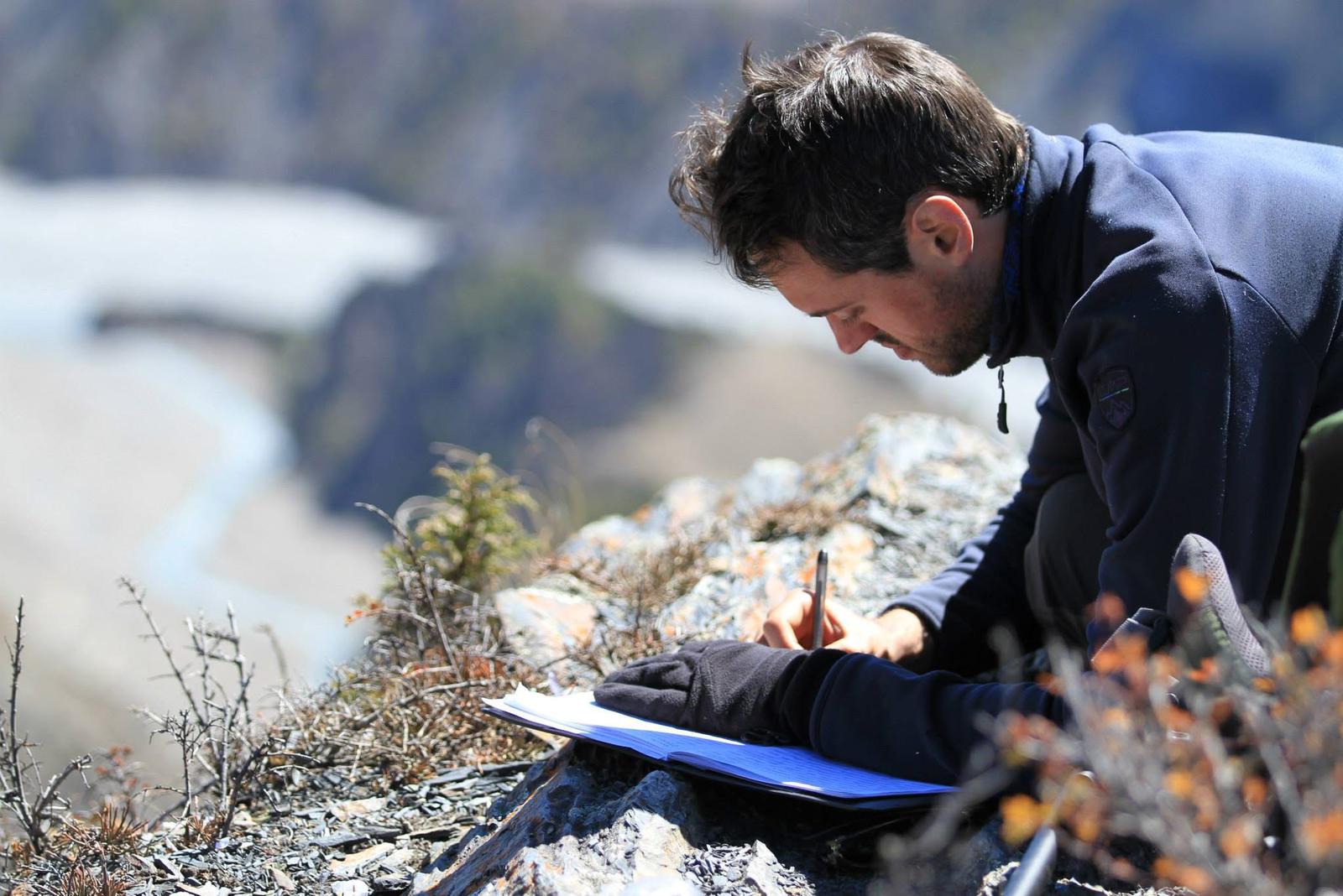 Adventure Scouts team on location